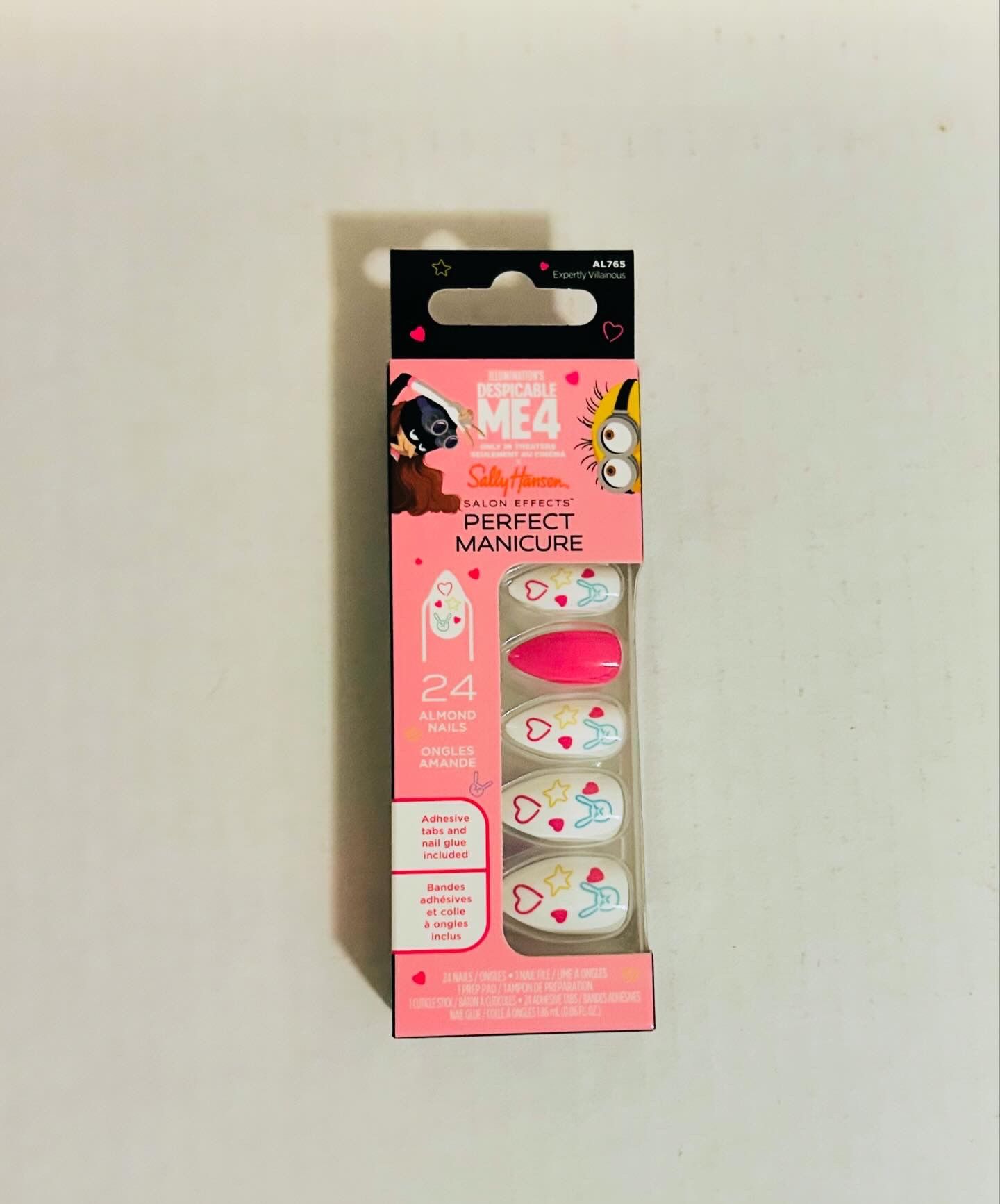 Sally Hansen x Despicable Me 4 Salon Effects Press-On Nails Expertly Villainous