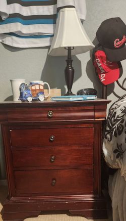 Cherry side table