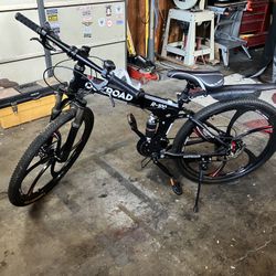 [ Outroad R-100 ] 26” Foldable Mountain Bike