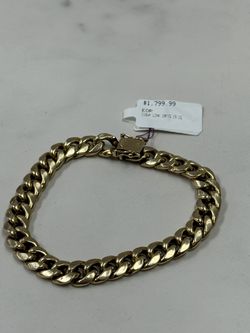 Gold Bracelet 10k / 19.1G 