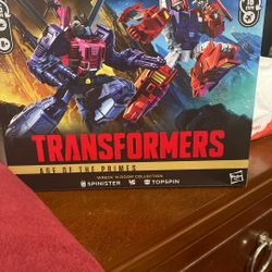 Transformers Age Of The Primes Spinster And Topspin