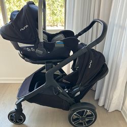 Nuna Mixx Carriola y Car Seat.