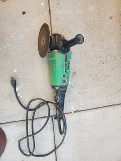 9 Inch Hitachi Grinder