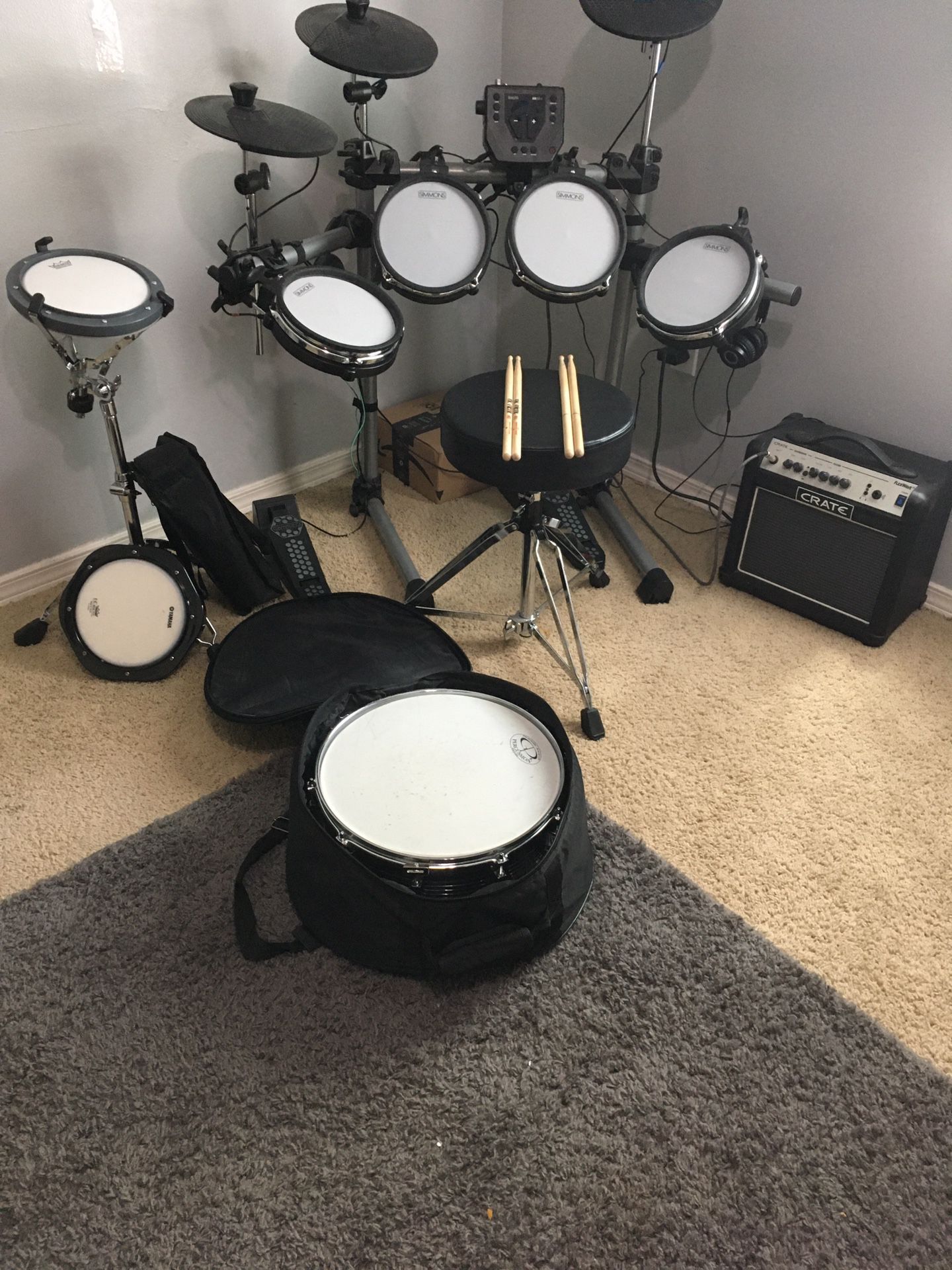 Simmons SD350 electronic drums