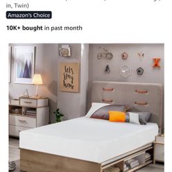 Twin Bed Mattress And Frame