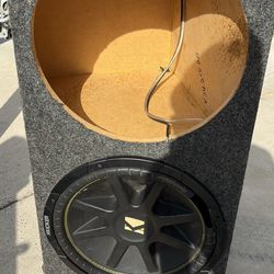 One Kicker SubWoofer and a Duel Box 