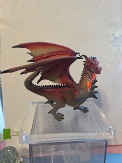 Spitting Fire Dragon Figure