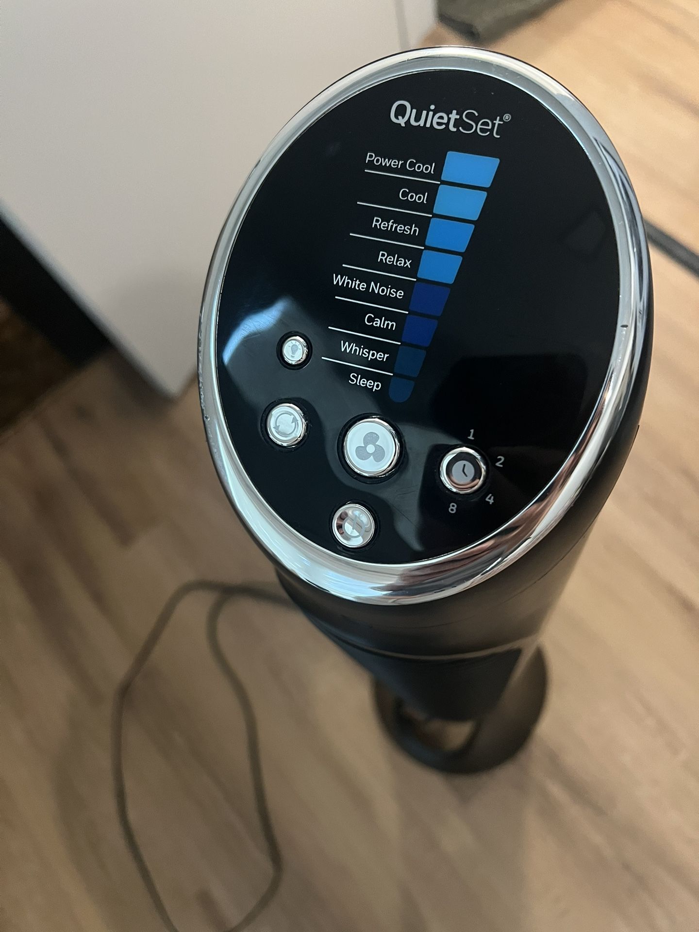 Honeywell Quiet Set 8-Speed Oscillating Tower Fan 