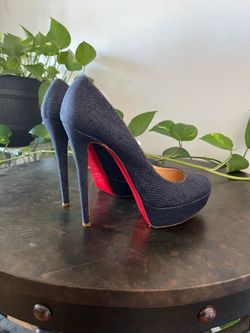 Christian Louboutin platform pumps with stiletto heel  size 38 1/2