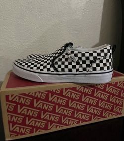 Boys Checkered Vans