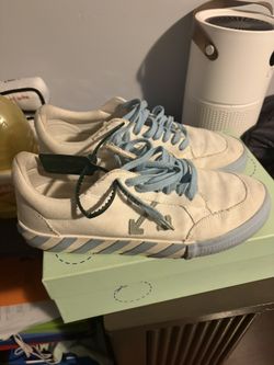 Off White vulcanized sneakers