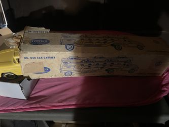 Antique Car Hauler Toy Truck