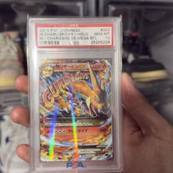 Pokemon M Charizard Ex JP #002 PSA 10