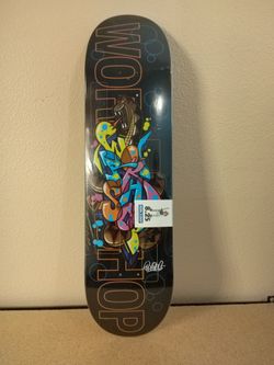 WILLY'S WORKSHOP Braves ARTIST BOARD SERIES Skateboard Deck IN SHRINK