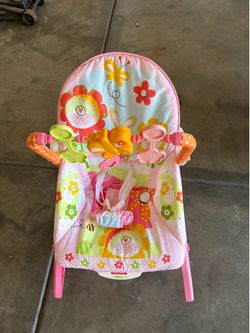Baby girl rocker