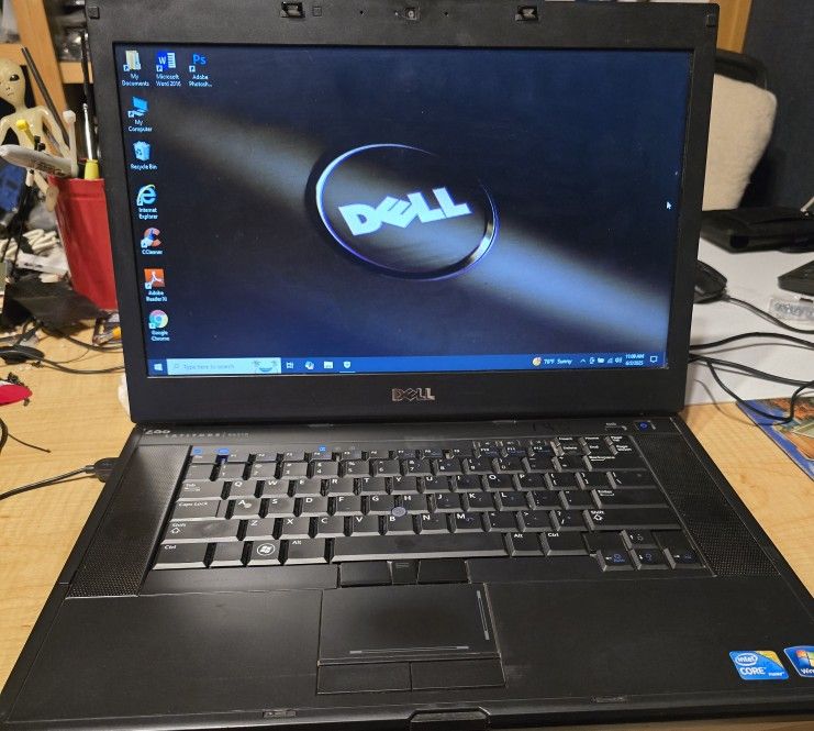 LapTop Intel i5 💻 DELL Latitude E6510 - 2.40GHz CPU / 4.0GB RAM / 750GB HDD - Windows 10. HDMI, Wi-Fi, WebCam, DVD-RW. Work ✔️