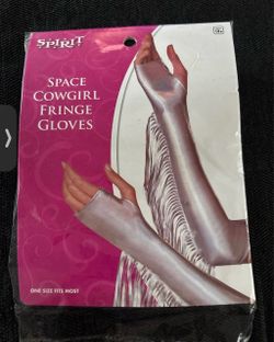 Costume Fringe Gloves