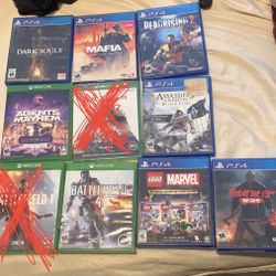 PS4 And Xbox Video Games