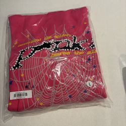 Pink Sp5der Hoodie 