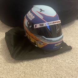 Kyle Larson Signed Full Size Racing Helmet