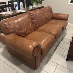 Leather Couch 