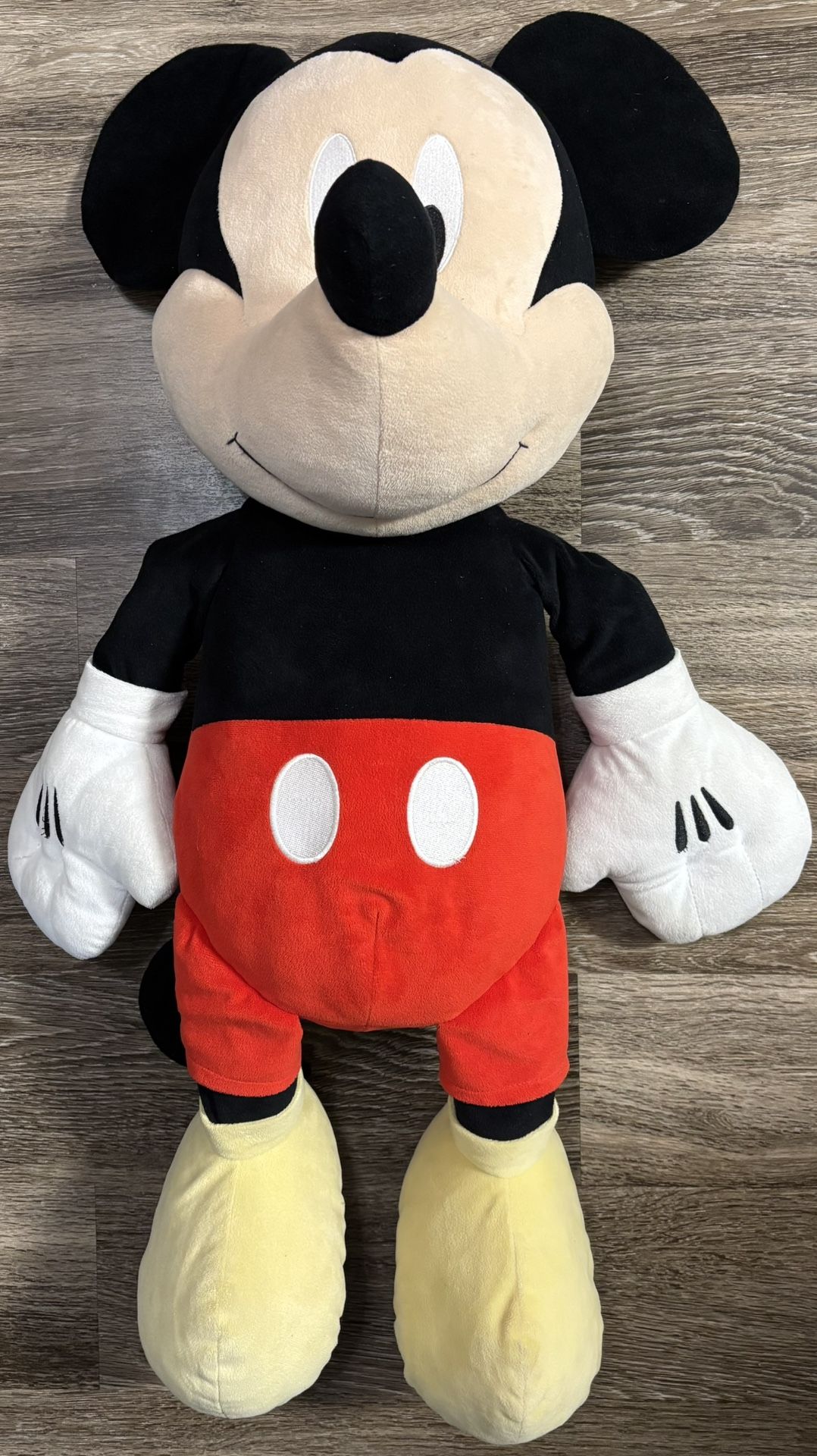 Disney Baby Mickey Mouse Jumbo Stuffed Animal Plush 34"