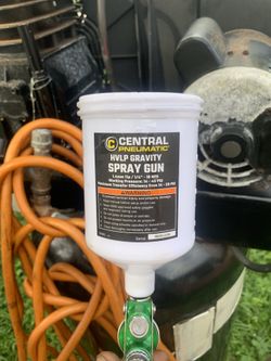 Air Compressor With Hose An Gun 60 Gallon