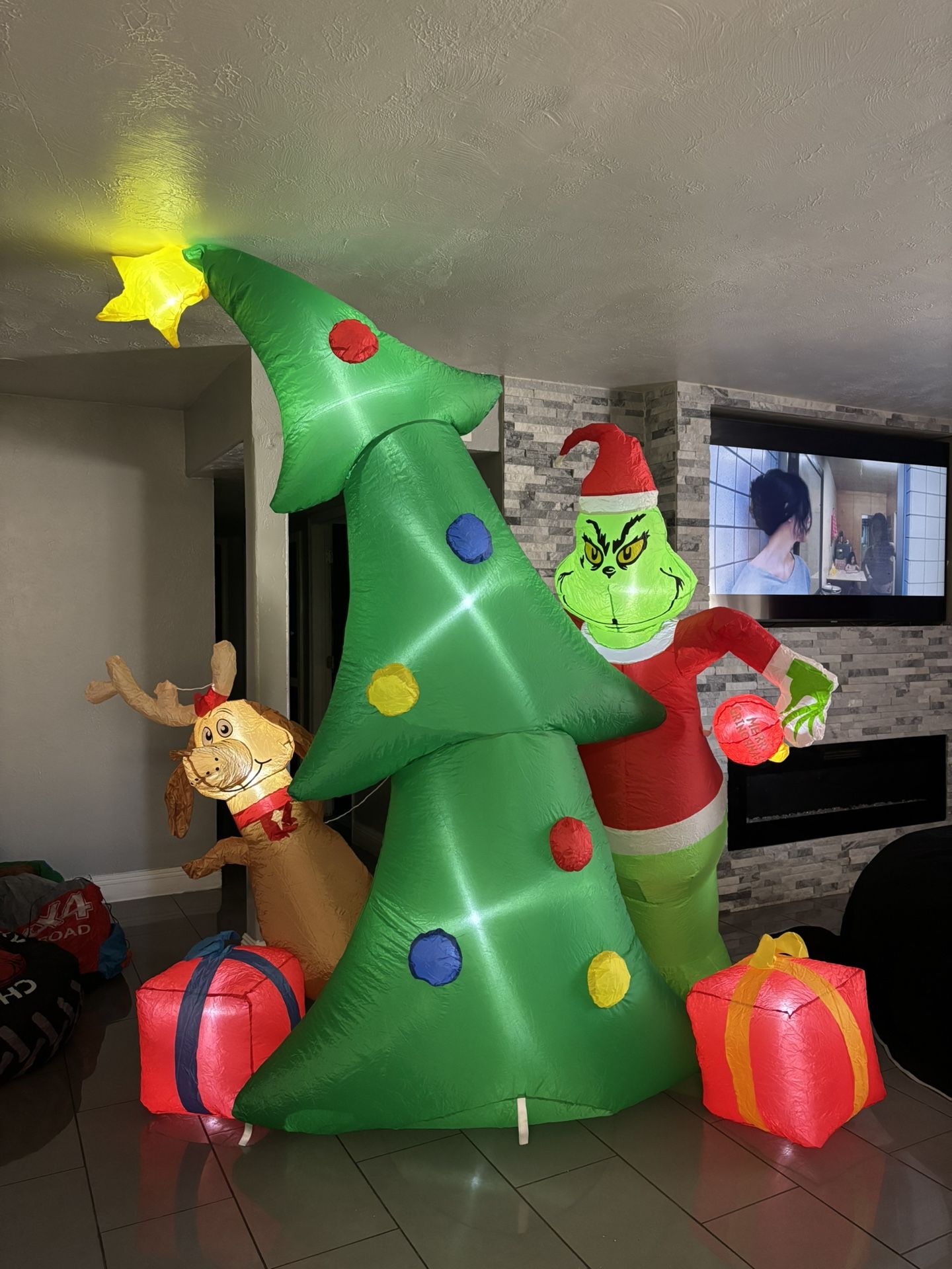 Grinch Inflatable
