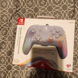  Afterglow™ Wave Wired Controller: Grey For Nintendo Switch,