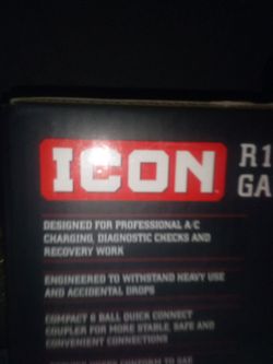 Icon A/C Manifold Gauge Set