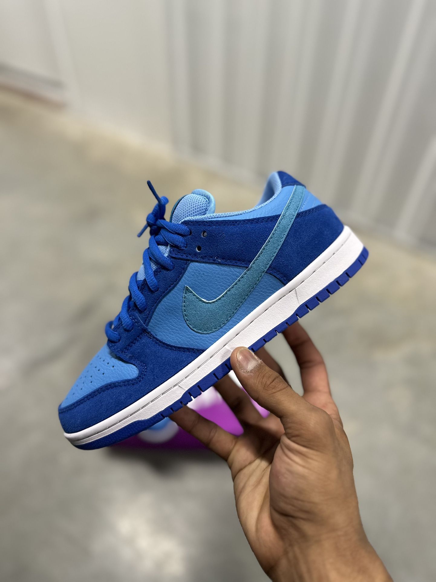 “Blue Raspberry” Nike Dunk Lows 8.5/M, 10/W 🫐