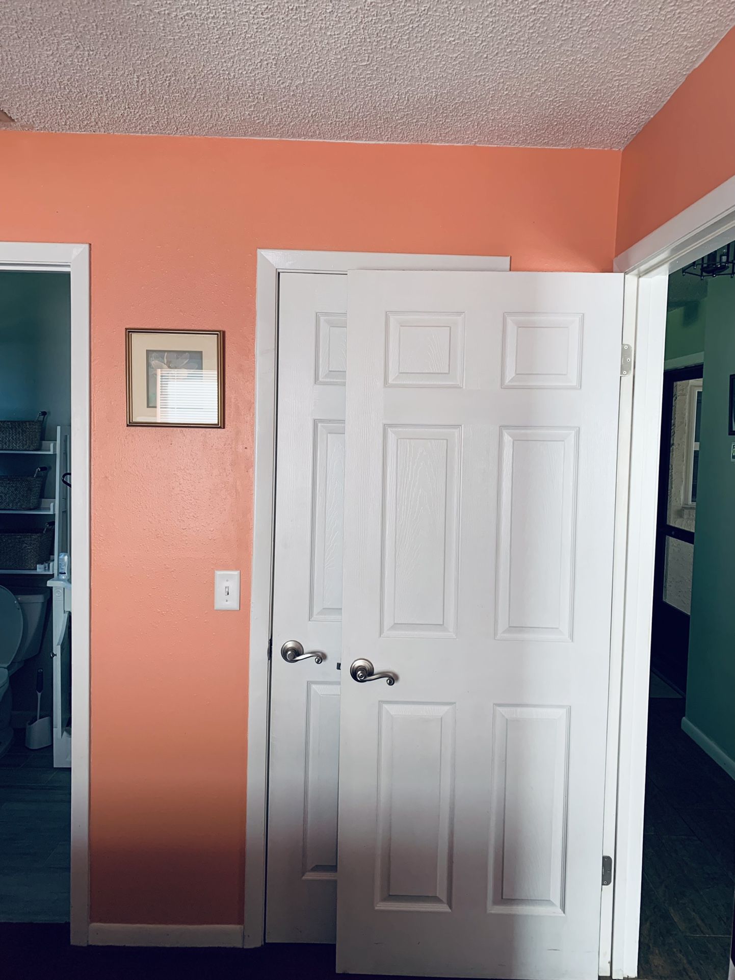 White Door With Hardware