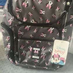 Minnie Mouse Backpack/ Diaper Bag 