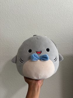 Squishmallows Shark Plush with Bow Tie