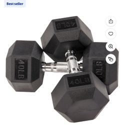 40 Lbs Dumbbells Set