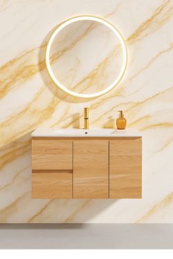 Bathroom Vanity Floating            New In The Box