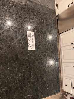 Granite island piece for kitchen or other places