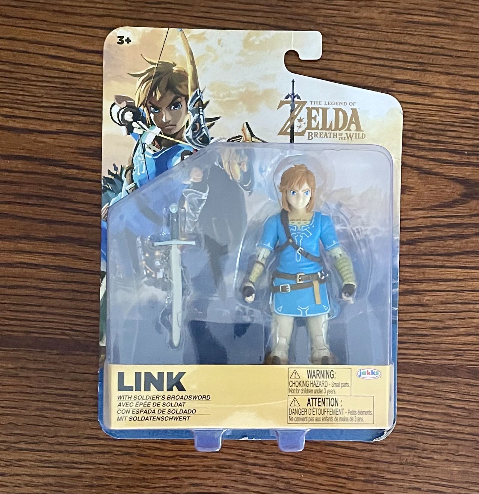 Zelda Breath Of The Wild Action Figure “Link with Soldier’s Broadsword”