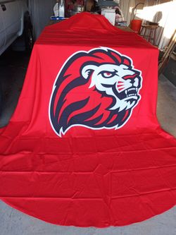 Lion Head 10' Dia.Table Cloth 