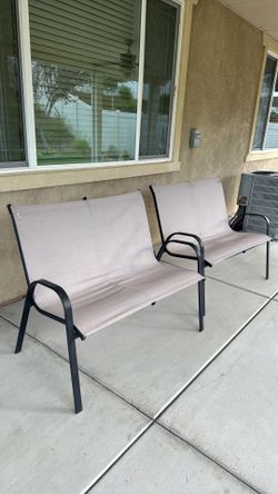 Patio benches