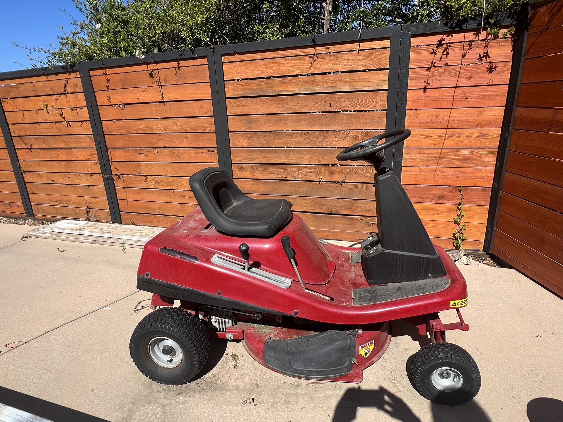 Ride On Mower