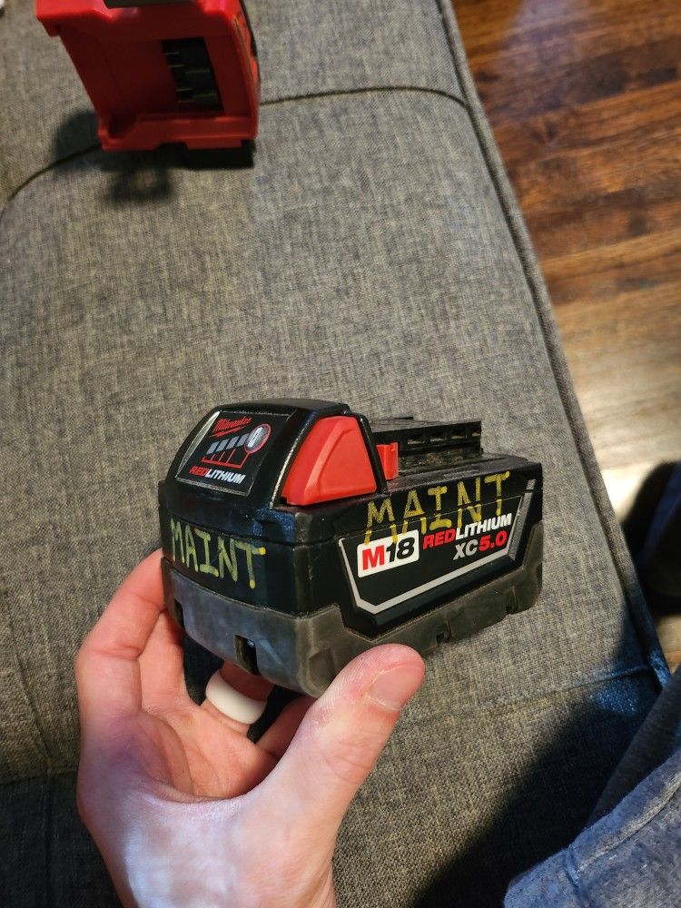 Milwaukee M18 XC5.0 Battery Pack