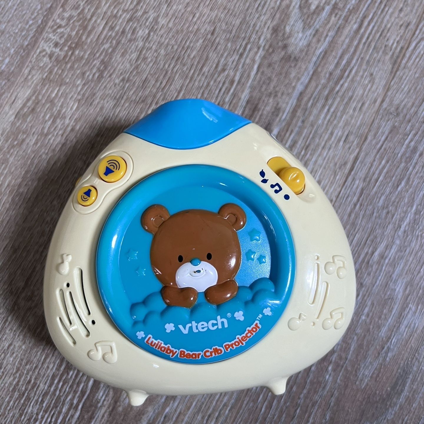 infant soothing vtech baby lullaby bear crib projector