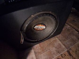 Older Kicker Sub Ina Box
