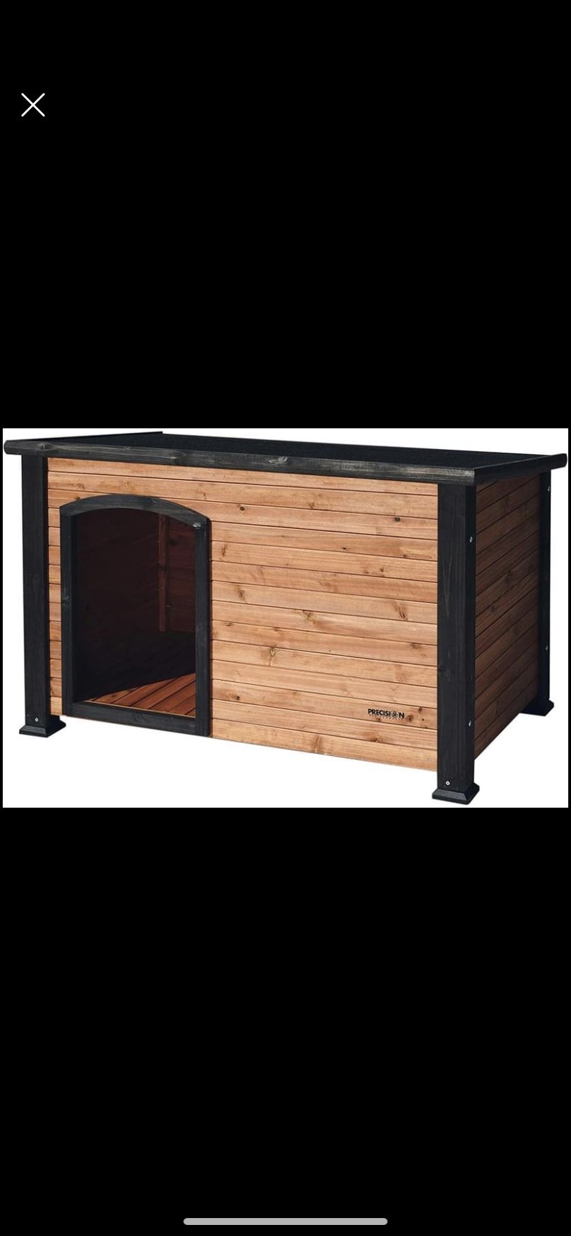 Precision Extreme Outback Log Cabin.- MEDIUM DOG HOUSE