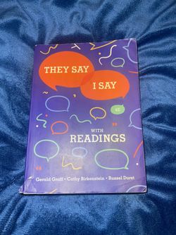 They Say I Say With Readings 