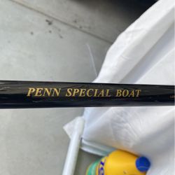 Penn Special Boat PSB 6630 Fishing Rod 6’6” Line 20-40 LBS