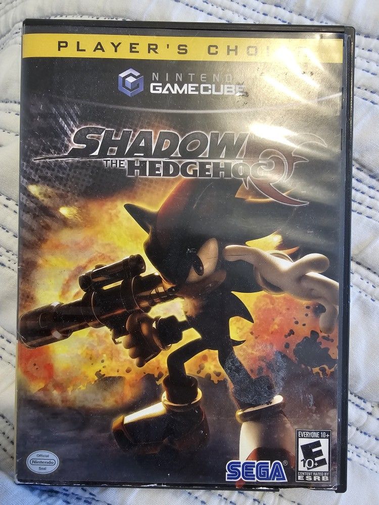 Shadow the Hedgehog GAMECUBE (2005) (Player's Choice)
