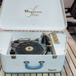 Vintage Magnavox Record Player