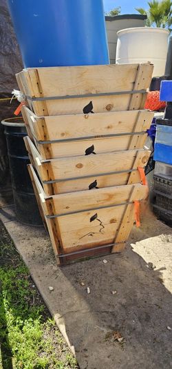 24 Gal Wooden Planters